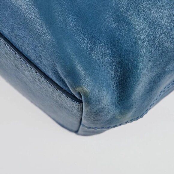 Givenchy Blue Leather Small Nightingale Bag - Picture 12 of 12